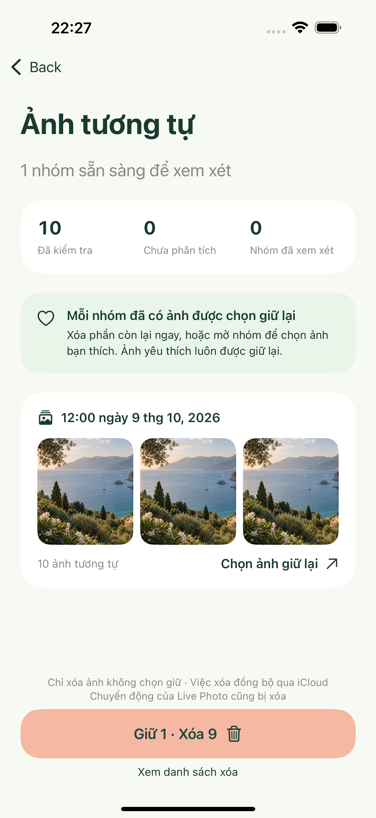 Giữ những ảnh bạn yêu thích